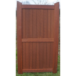 Portillon Bois Plein Castel H180xL100 cm Fab. France - LAY041