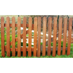 Portail Bois 2 Battants Manosque H115xL200 cm Fab. France - LAY051