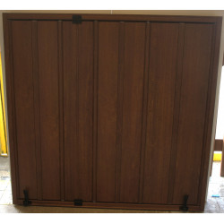 Volet accordéon ALU H115 x L118 cm | Fin de Chantier