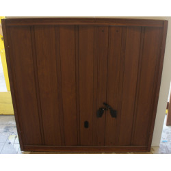 Volet accordéon ALU H115 x L118 cm | Fin de Chantier