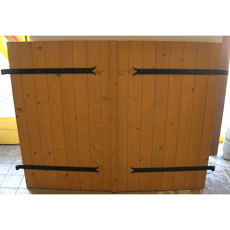 Volet battant bois H110 x L138 cm (Paire) | Fin de Chantier