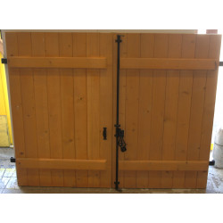 Volet battant bois H110 x L138 cm (Paire) | Fin de Chantier