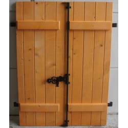 Volet battant bois H110 x L80 cm (Paire) | Fin de Chantier