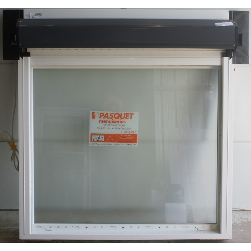 châssis pvc vitre fixe