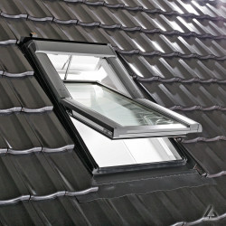 Fenêtre Roto Tronic R6 PVC Blanc 114/118 | Électrique Sans Fil