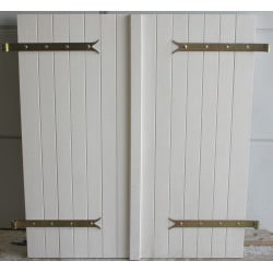 Volet battant bois H109 x L100 cm (Paire) | Fin de Chantier