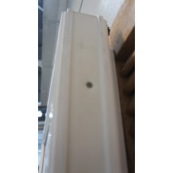 Fixe Latéral de Porte PVC Blanc H200 x L40 cm | Imposte