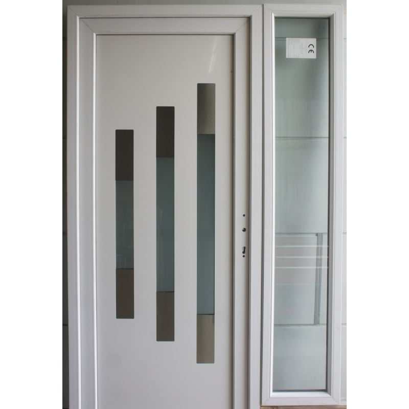 Fixe Latéral de Porte PVC Blanc H200 x L40 cm | Imposte