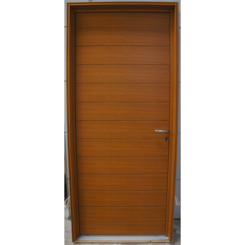 porte d'entrée bois