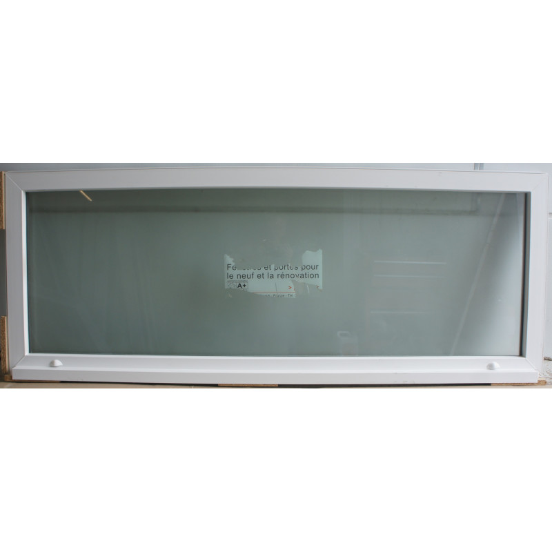 châssis pvc vitre fixe