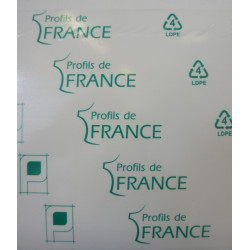 Fenêtre PVC Blanc/Noir Sablé 1 Vantail + Volet | 183x106 cm