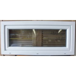 Châssis Abattant PVC Blanc H48 x L106 cm | Fin de Chantier