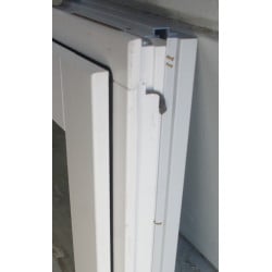 Châssis Abattant Mixte Bois/PVC Gris Clair 50x79 cm | PASC060