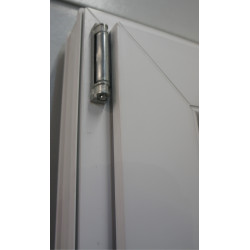 Porte PVC Blanc H208 x L86 cm | Double Vitrage | Réf MTU007