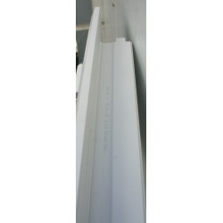 Porte-Fenêtre PVC Blanc 2 Vantaux H231xL114 | PASC087