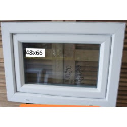 Châssis Abattant PVC Opaque 48x66 cm WC/SDB | Ref TU760