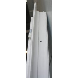 Porte-Fenêtre PVC Blanc 2 Vantaux H221xL114
