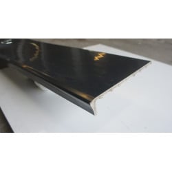 Bandeau de Rive & Habillage Débord de Toiture Noir 4m x 20cm