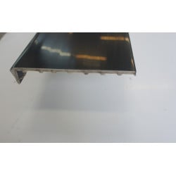 Bandeau de Rive & Habillage Débord de Toiture Noir 4m x 20cm