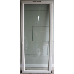Porte-Fenêtre PVC Blanc 1 Vantail H231xL99
