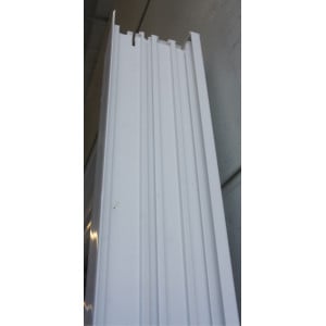 Porte-Fenêtre PVC Blanc Oscillo-Battant H218xL147 | LKE042