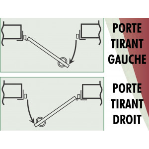 porte fenêtre pvc 2/3 - 1/3