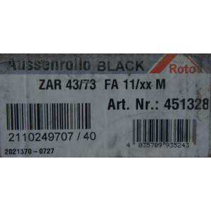 store pare soleil extérieur Roto L114CM