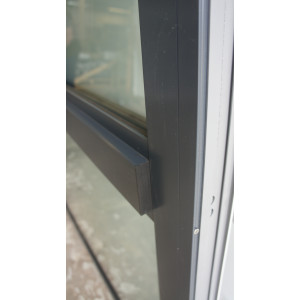 châssis aluminium vitres fixes