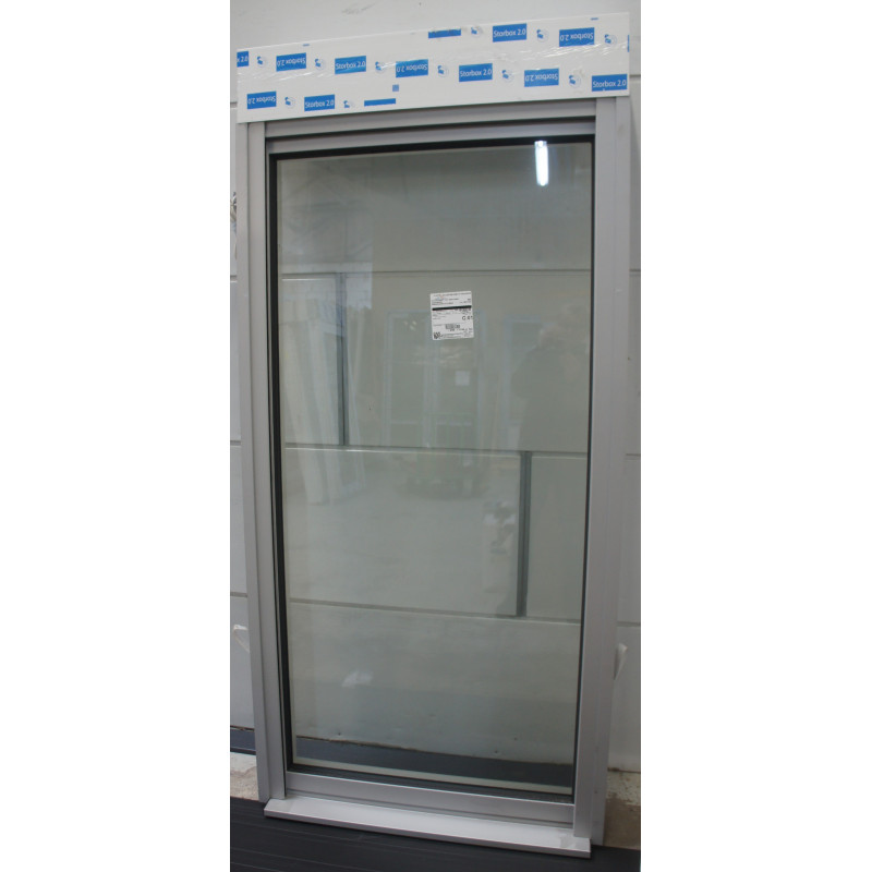 Porte-Fenêtre Mixte Alu/PVC H207xL98 avec Volet | LKF008