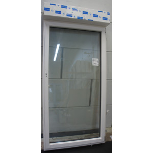 Porte-Fenêtre Mixte Alu/PVC H207xL98 avec Volet | LKF008