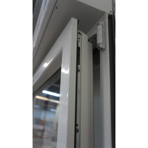 Porte-Fenêtre Mixte Alu/PVC H207xL98 avec Volet | LKF008