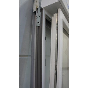 Porte-Fenêtre Mixte Alu/PVC H207xL98 avec Volet | LKF008
