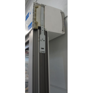 Porte-Fenêtre Mixte Alu/PVC H207xL98 avec Volet | LKF008