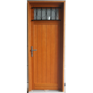 porte d'entrée bois