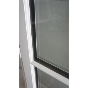 Porte-Fenêtre Bois 2 Vantaux Lasuré Blanc H214xL107 | LKF013