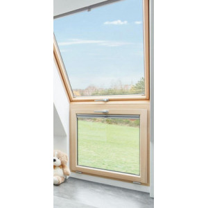 Fenêtre Réhausse de Façade Roto PVC 112x116 cm | Fin de Chantier