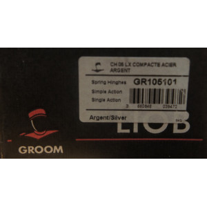 charnières acier double action