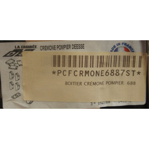 boitier crémone a levier