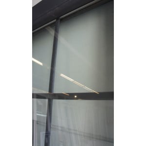 Porte Entrée PVC Anthracite Double Face H208xL96 | MTU766