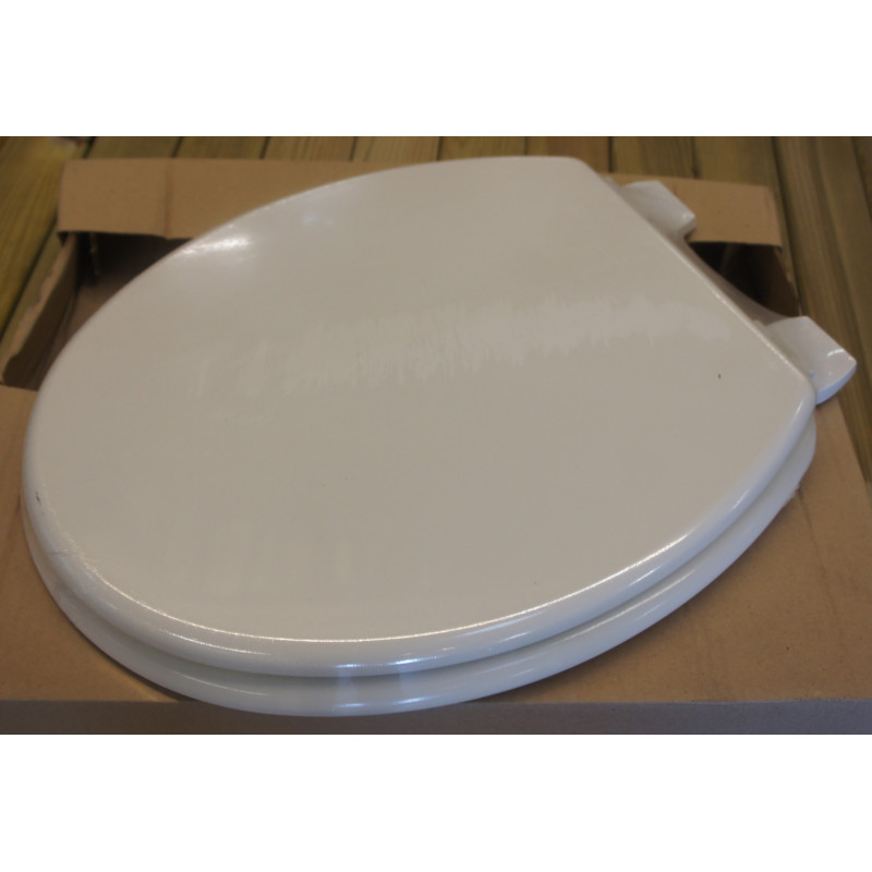 Lot de 5 Abattants WC Standard Allibert – Entraxe 145 à 165mm