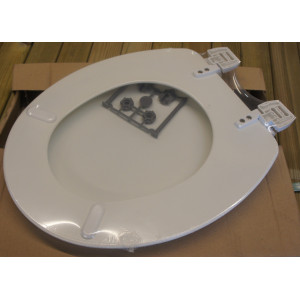 Lot de 5 Abattants WC Standard Allibert – Entraxe 145 à 165mm