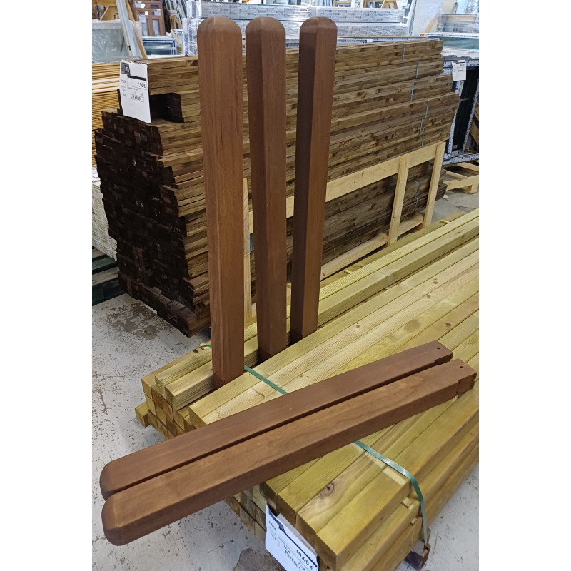 5 POTEAUX GARDE CORPS