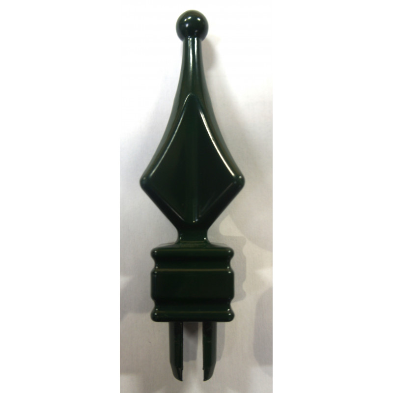 fer de lance vert foncé