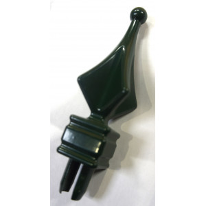 fer de lance vert foncé