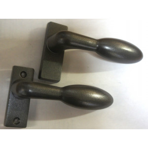 poignées de portail grises