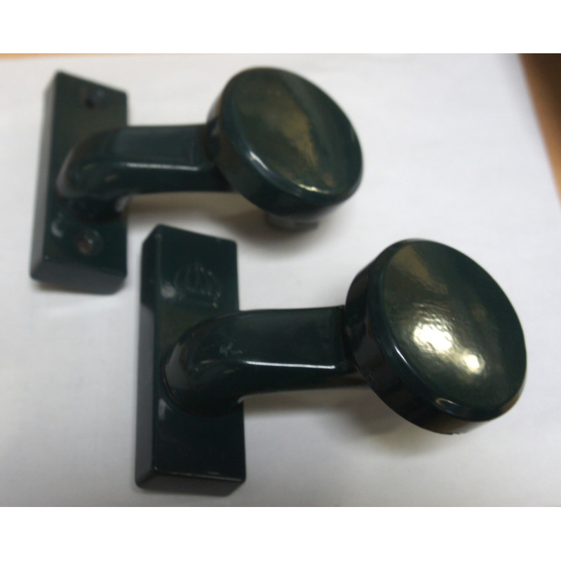 poignées de portail vertes