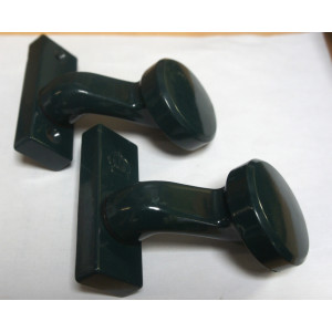 poignées de portail vertes