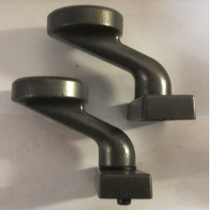 poignées de portail grises