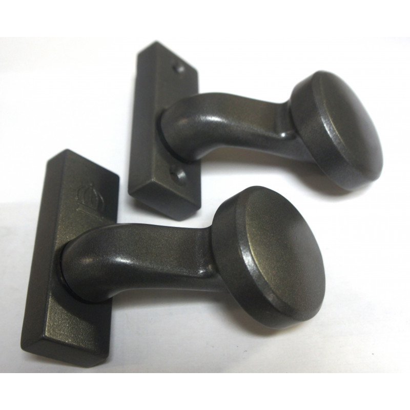 poignées de portail grises