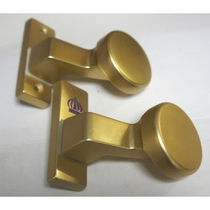 poignées de portail or